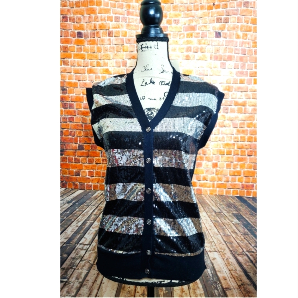 Sequin Vest